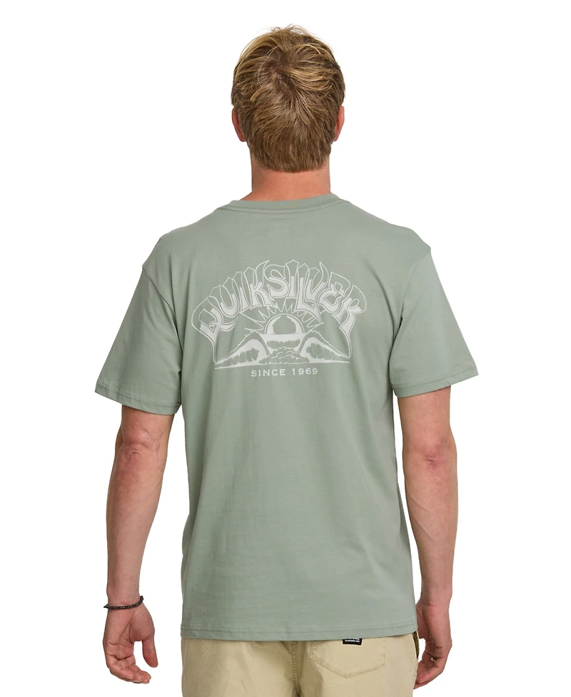 Quiksilver Men's A Frame Arch Short Sleeve T-Shirt