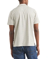 Nautica Men's Printed Classic-Fit Performance Button-Down Shirt