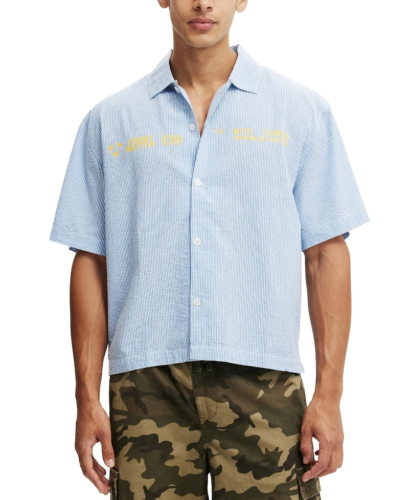 Cotton On Men's Ventura Short Sleeve Shirt