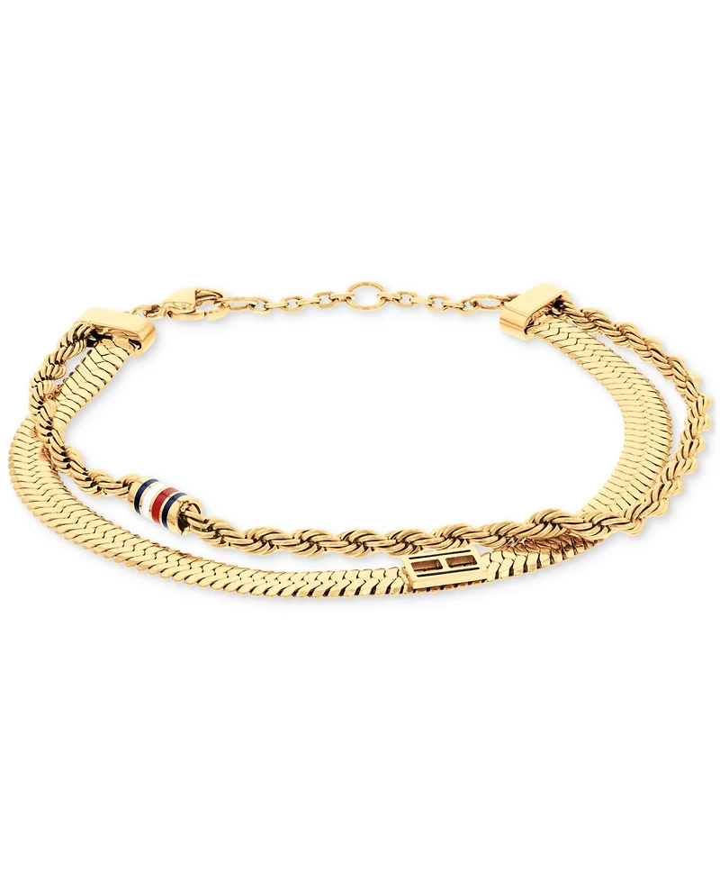 Tommy Hilfiger Double-Row Flex Bracelet