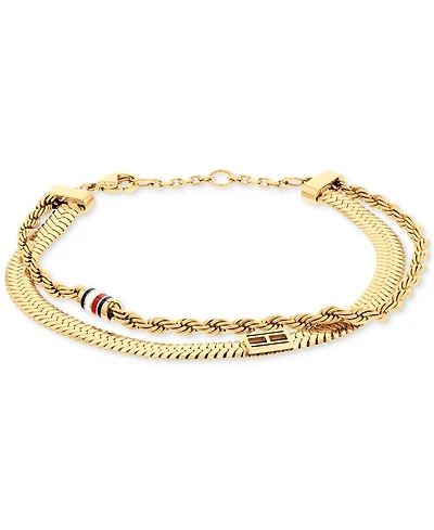 Tommy Hilfiger Double-Row Flex Bracelet