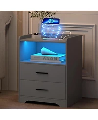 Vlsrka Vanity Makeup Desk with Mirror and Lights