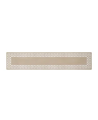 Jean Pierre New York Christine Trellis Border Tufted Runner Rug