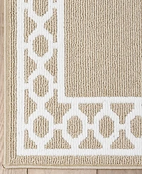 Jean Pierre New York Christine Trellis Border Tufted 2-Pc. Runner Set