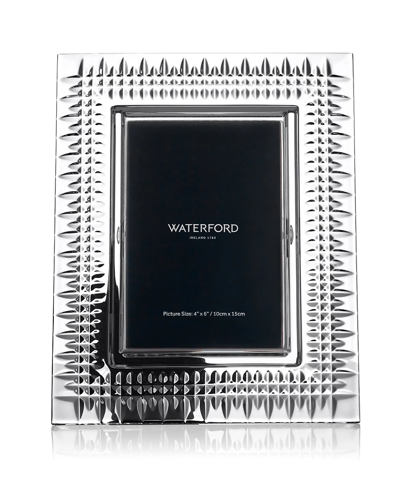 Waterford Lismore Diamond Picture Frame, 4x6"