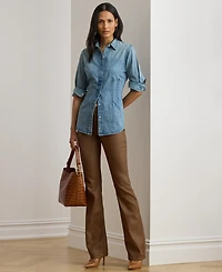 Lauren Ralph Women's Denim Shirt