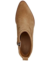 Lauren Ralph Lauren Women's Harpher Burnished Leather Booties