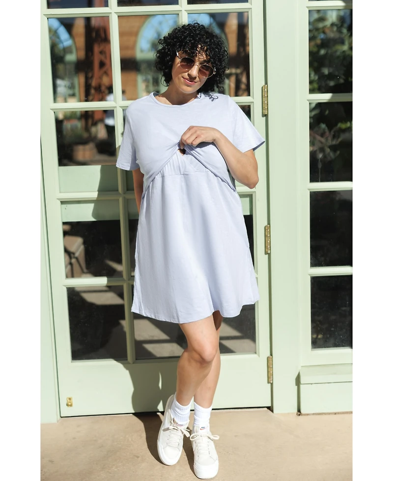 Kindred Bravely Maternity Emmie Nursing T-Shirt Dress