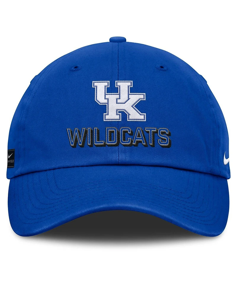 Nike Men's Royal Kentucky Wildcats 2025 On-Field Club Adjustable Hat