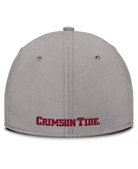 Nike Men's Gray Alabama Crimson Tide 2025 On-Field Rise Performance Flex Hat