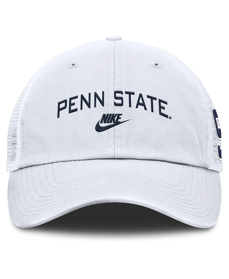 Nike Men's White Penn State Nittany Lions Club Legacy Adjustable Trucker Hat