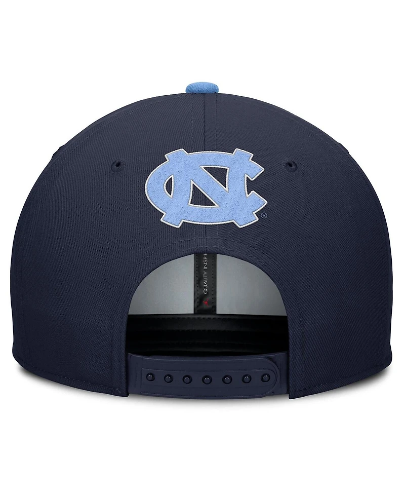 Jordan Men's Navy North Carolina Tar Heels 2025 On-Field Pro Performance Adjustable Hat