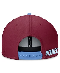 Fanatics Men's Burgundy Colorado Rapids Sitter Snapback Hat