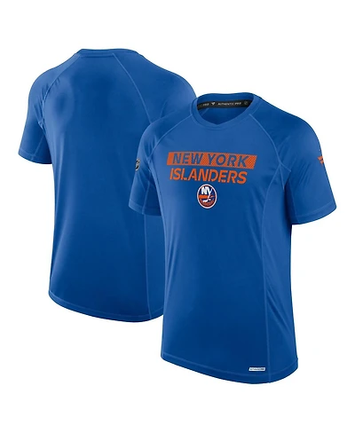 Fanatics Men's Royal New York Islanders Authentic Pro Rink Tech T-Shirt