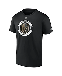 Fanatics Men's Black Vegas Golden Knights Authentic Pro Core Secondary T-Shirt