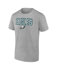Fanatics Mto Label Men's Heather Gray Philadelphia Eagles Swagger T-Shirt