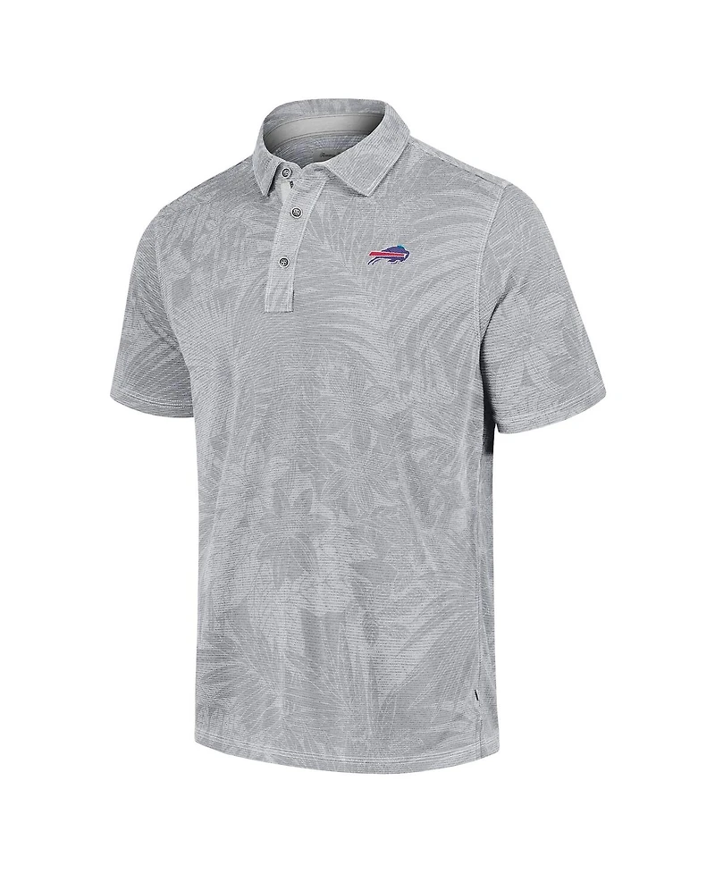 Tommy Bahama Men's Gray Buffalo Bills Big Tall Santiago Paradise Polo Shirt
