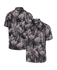 Tommy Bahama Men's Black Georgia Bulldogs Big Tall Coast Nuevo Fronds IslandZone Button-Up Shirt