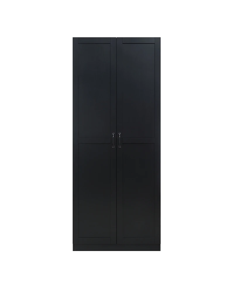 Manhattan Comfort Cornelia 29.61" 4-Shelf Storage Closet