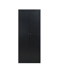 Manhattan Comfort Cornelia 29.61" 4-Shelf Storage Closet