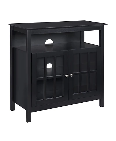 Convenience Concepts 36" Big Sur Highboy Tv Stand with Storage Cabinets