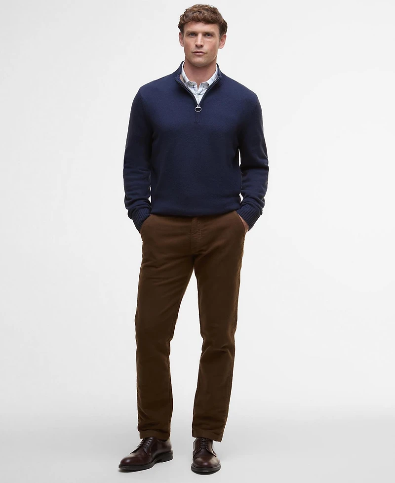 Barbour Men's Kelson Quarter-Zip Pullover Sweater