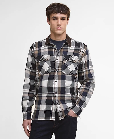 Barbour Men's Grasmoor Relaxed Fit Long Sleeve Check Button-Front Shirt