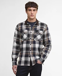Barbour Men's Grasmoor Relaxed Fit Long Sleeve Check Button-Front Shirt