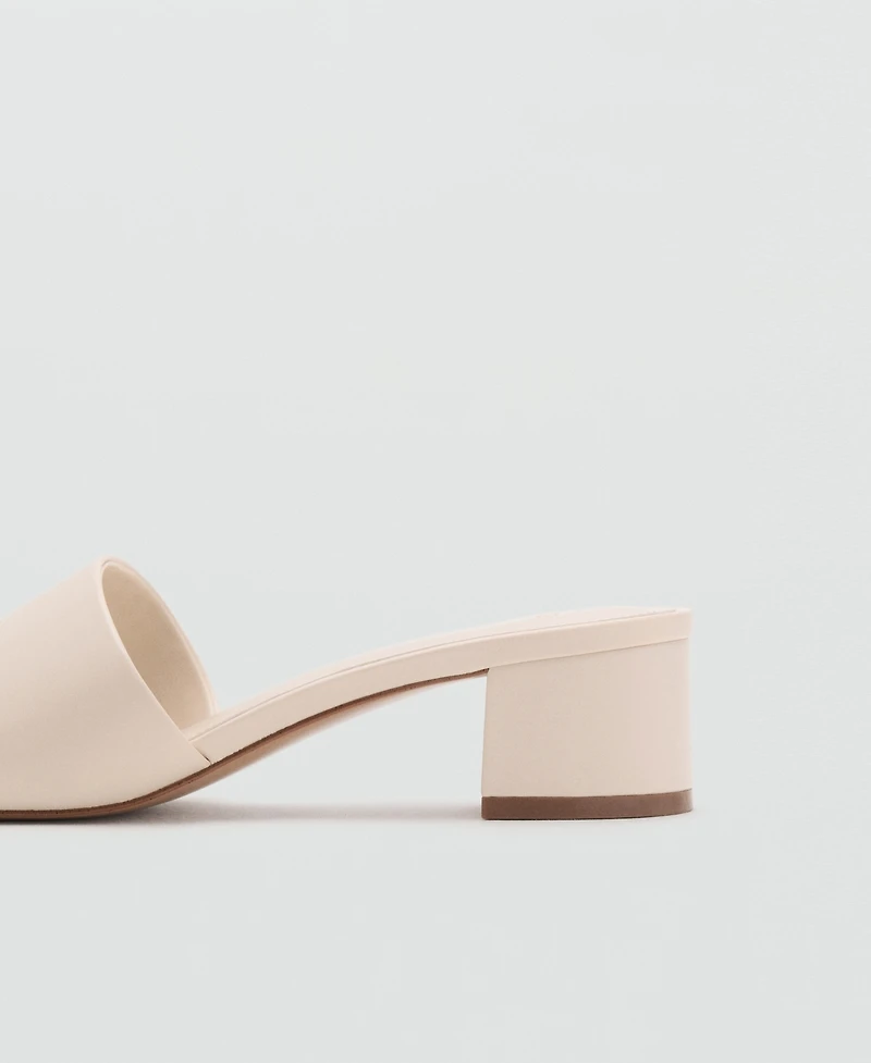 Mango Women's Strap Block-Heel Sandals