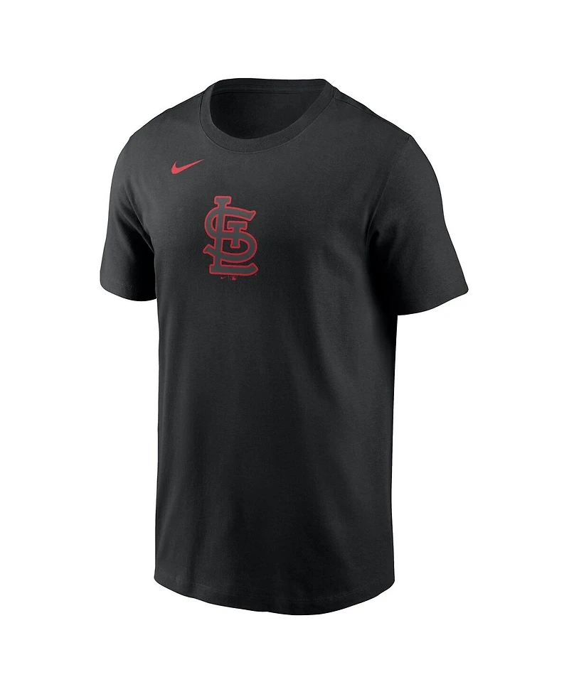 Nike Men's Black St. Louis Cardinals Lights Out Color Pop T-Shirt
