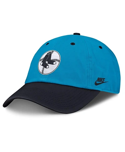 Nike Men's Blue/Navy Boston Red Sox Neon 90s Club Adjustable Hat
