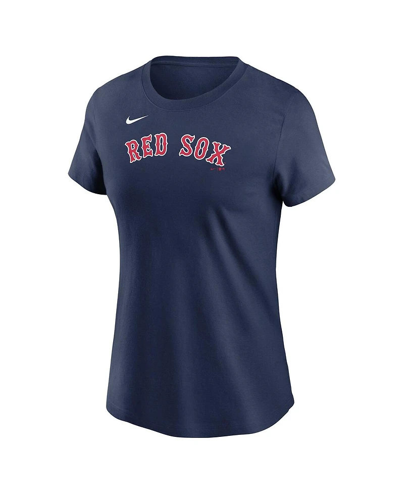Nike Women's Jarren Duran Navy Boston Red Sox Fuse Name Number T-Shirt