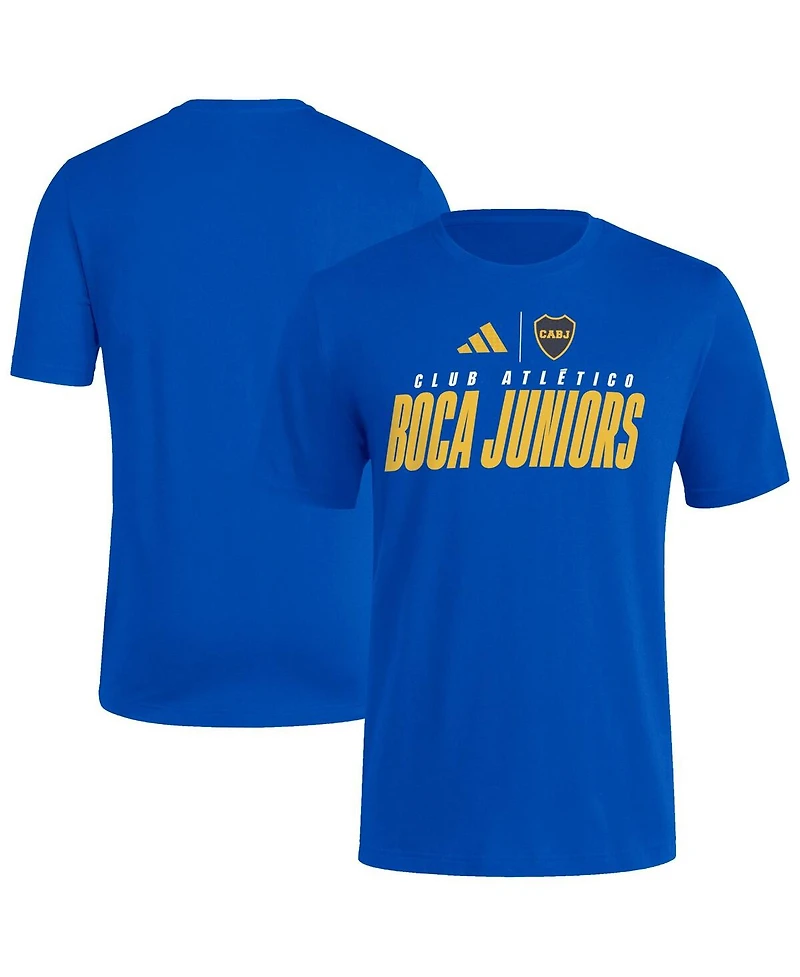 Adidas Men's Blue Boca Juniors 2025 Club World Cup Fresh T-Shirt