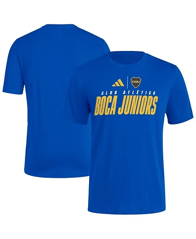 Adidas Men's Blue Boca Juniors 2025 Club World Cup Fresh T-Shirt