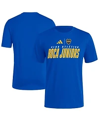 Adidas Men's Blue Boca Juniors 2025 Club World Cup Fresh T-Shirt