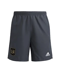 Adidas Men's Gray Lafc 2025 Travel Shorts