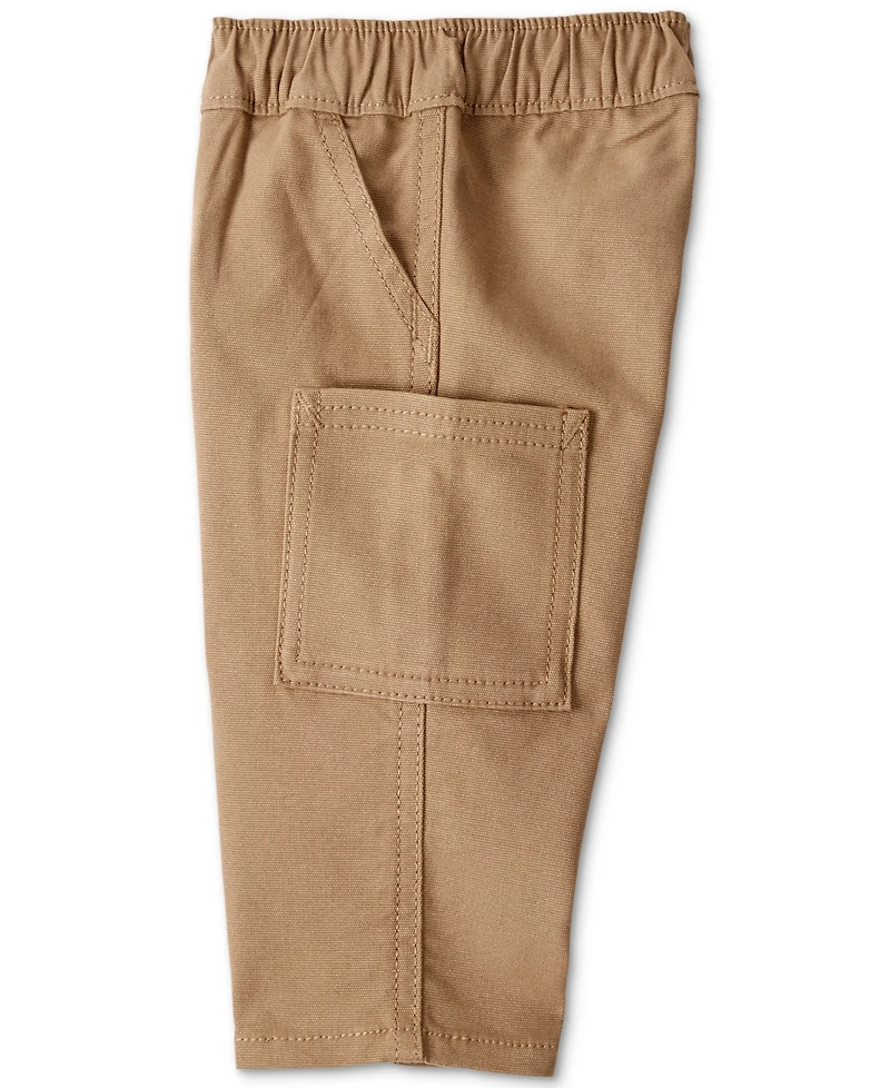 Carter's Baby Boys Striped Sweater & Cargo Pants, 2 Piece Set