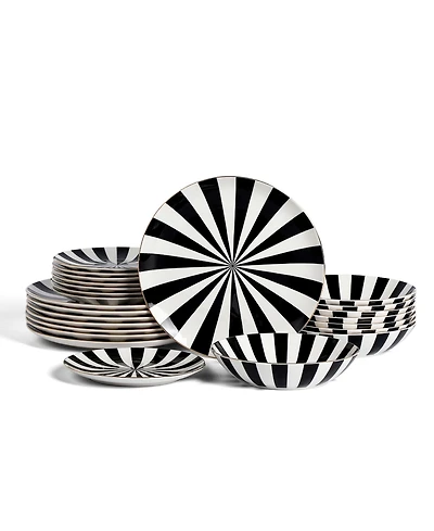 Christian Siriano Empire 24 Pc. Dinnerware Set, Service for 8