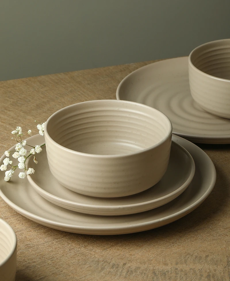 Earth & Clay Ion 12 Pc. Dinnerware Set, Service for 4