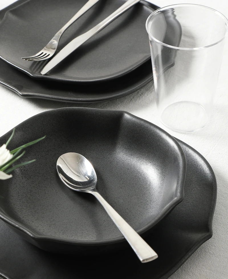 Stone Lain Baskerville 16 Pc. Dinnerware & Glassware Set, Service for 4