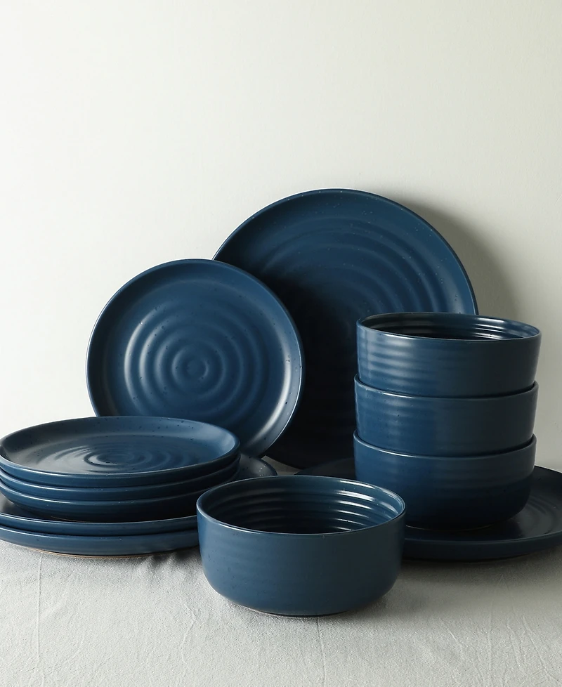 Earth & Clay Ion 24 Pc. Dinnerware Set, Service for 8