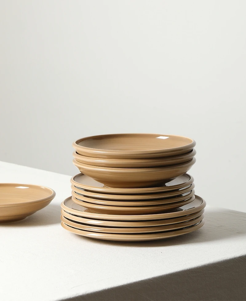 Earth & Clay Harmony 24 Pc. Dinnerware Set, Service for 8