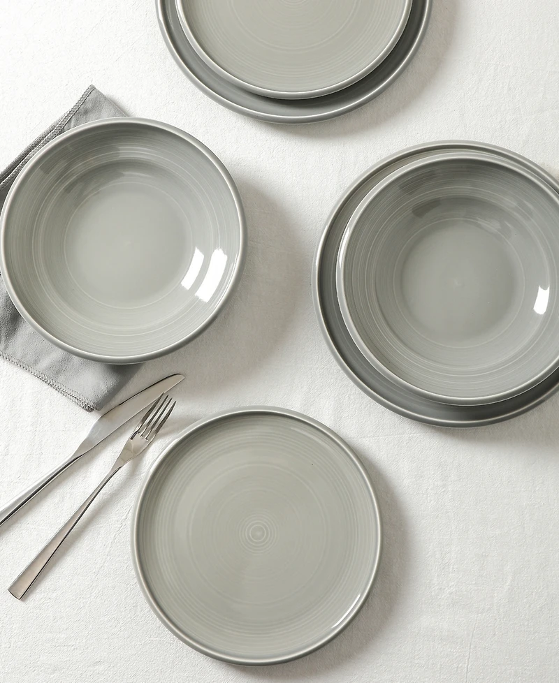 Earth & Clay Harmony 24 Pc. Dinnerware Set, Service for 8