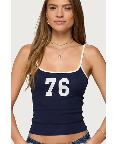 Edikted Women's 76 Contrast Tank Top
