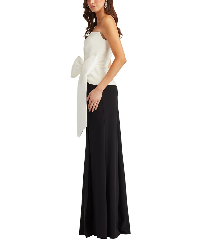 Tadashi Shoji Women's Kinah Oversized Bow Gown