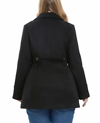 Bgsd Plus Riley Wool Blend Pea Coat