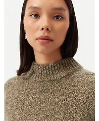 Gobi Cashmere Women's Basket-Weave Sweater