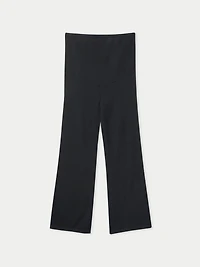 Gobi Cashmere Maternity Wide-Leg Knitted Pants