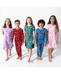 Bellabu Bear Toddler Girls Hedwig's Magical Mail Short Sleeve Dress