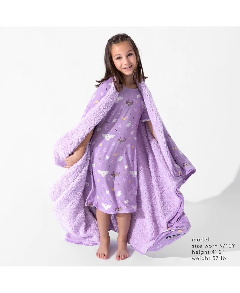 Bellabu Bear Baby Girls Hedwig's Magical Mail Short Sleeve Dress